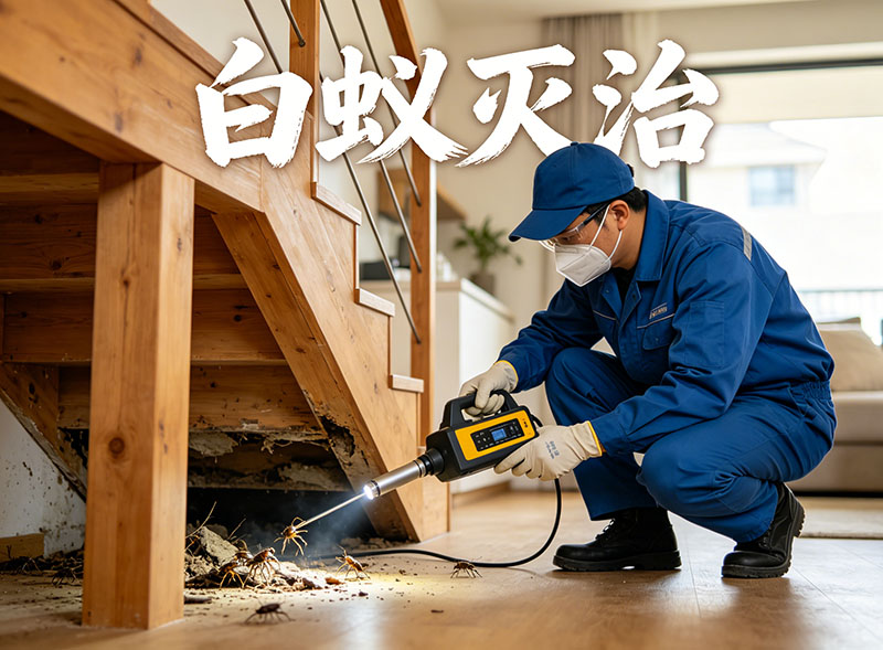 海安市白蚁灭治服务｜专业消杀，筑牢建筑安全防线