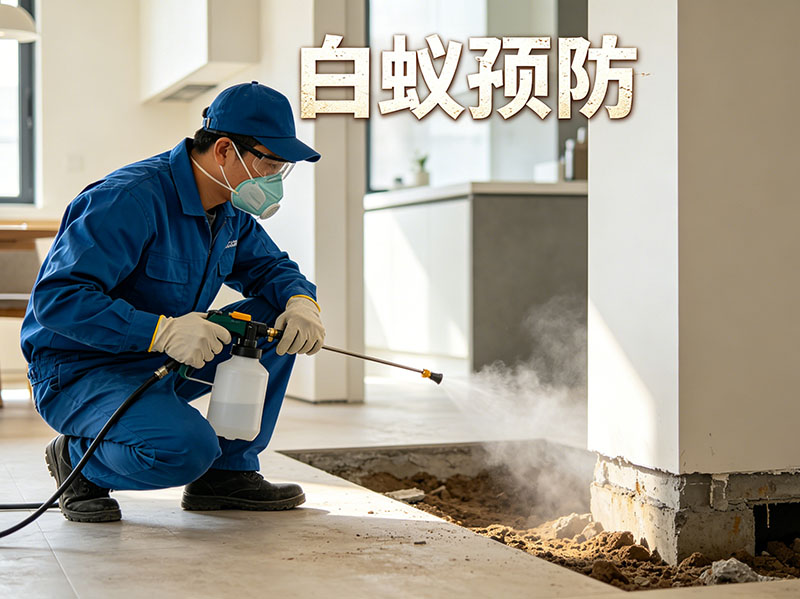海安市白蚁预防服务｜事前科学防护，杜绝蚁患滋生